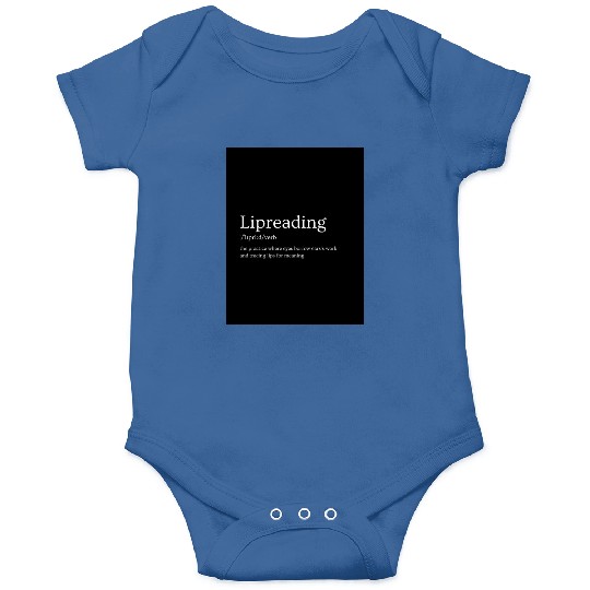 Lipreading Inspirational Oversized | Unisex  Onesies
