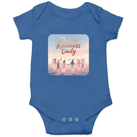 Choose Kindness Daily Inspirational Design Onesies