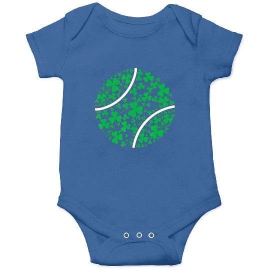 Shamrock Heart St. Patrick's Day Design Onesies