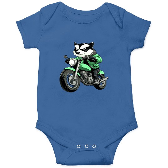 Badge motorcycle Onesies