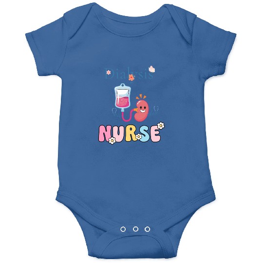 Dialysis Nurse Illustration Onesies