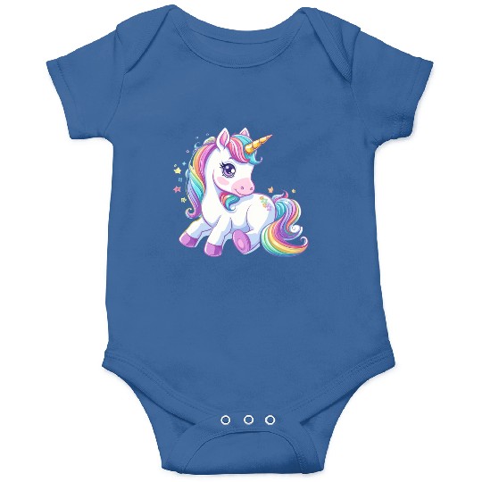 Cute unicorn rainbow fantasy Onesies