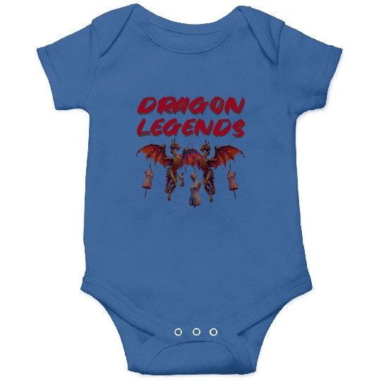 Dragon Legends Artistic Illustration Onesies