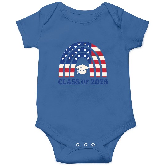 Senior 2026 | Graduation Class of 2026 Blue Design Onesies