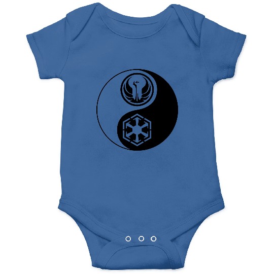 Star Wars SWTOR Yin Yang 1-Color Dark Onesies