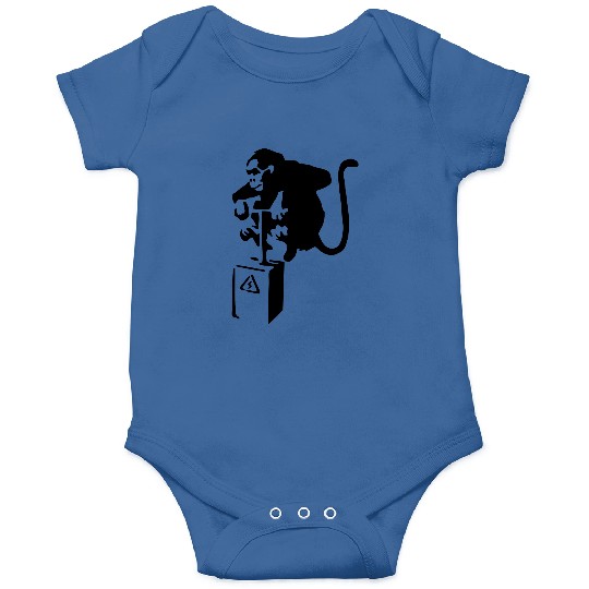 Banksy Detinator Monkey Onesies