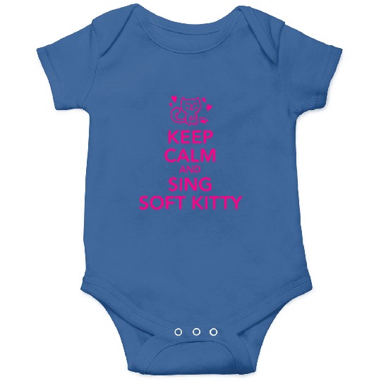 Keep calm and sing soft kitty Onesies