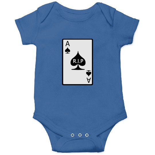 Rest in Peace Ace of Spades Onesies