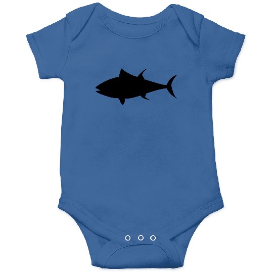 Tuna Fish Silhouette Onesies