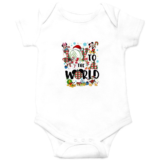 Joy to the world Disney Christmas Onesies, Epcot world tour Christmas Onesies