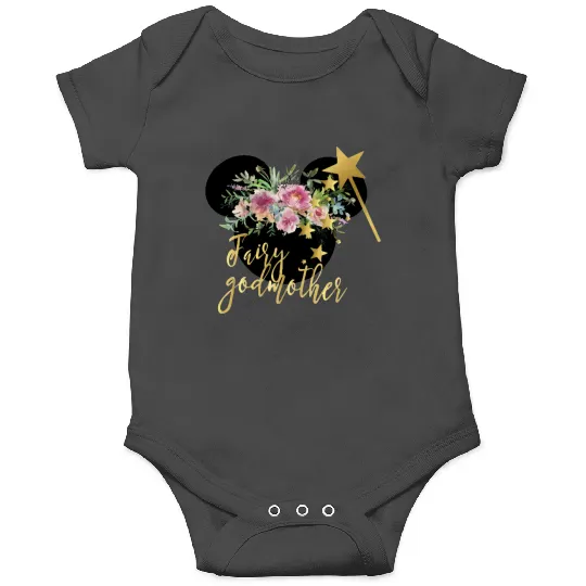 fairy godmother shirt, godmother gift, disney fairy godmother shirt, godmom shirt, godmother shirt, godparent gift, new godmother gift Onesies