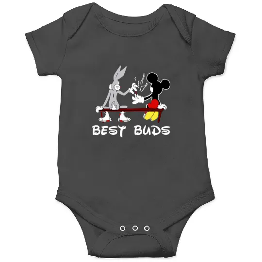 Bugs Bunny and Mickey Mouse Besst Buds, Funny Disney Looneys Tunes Onesies
