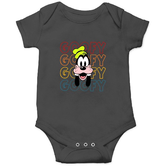 Retro Goofy Face Vintage Onesies, Goofy Onesies, Disney Characters Onesies,