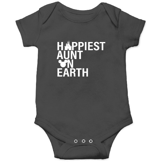 Happiest Auntie on Earth Onesies, Disney Aunt Onesies, Disney Vacation Onesies, Disney Onesies for Women, Disney Family Onesies, Disney Auntie,