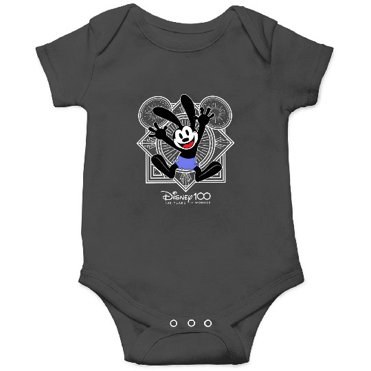 Disney Oswald The Lucky Rabbit Onesies, Oswald Onesies, Disney 100 Years of Wonder Onesies, Disneyland 100th Anniversary Onesies