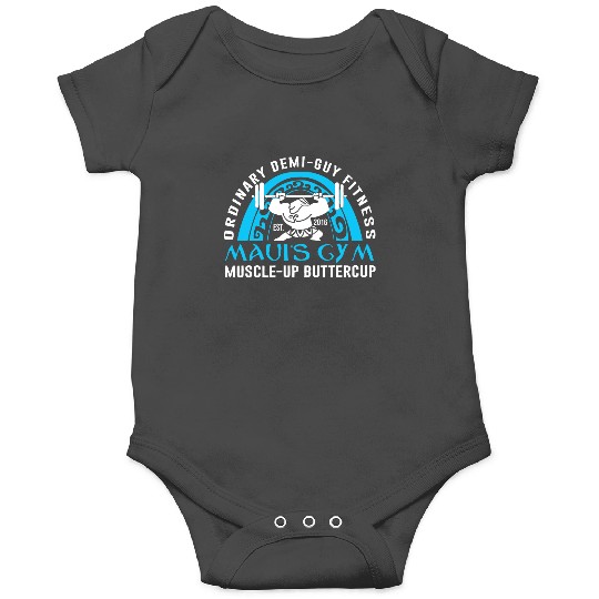 Moana Onesies, Muscle-up Buttercup Onesies, Maui's Gym Onesies, Disney Onesies for Mens, Disneyland Onesies, Disney World Onesies, Disney Gym Onesies