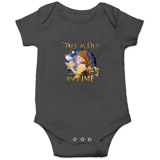 Disney Beauty & The Beast Belle Quotes Retro Onesies