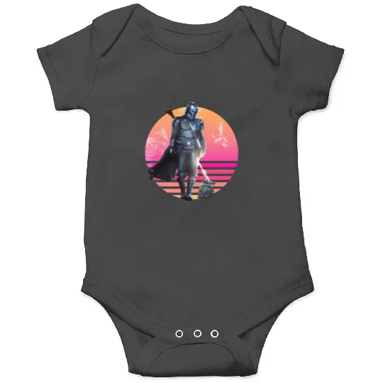 Disney Mandalorian Onesies, Mandalorian Grogu Onesies