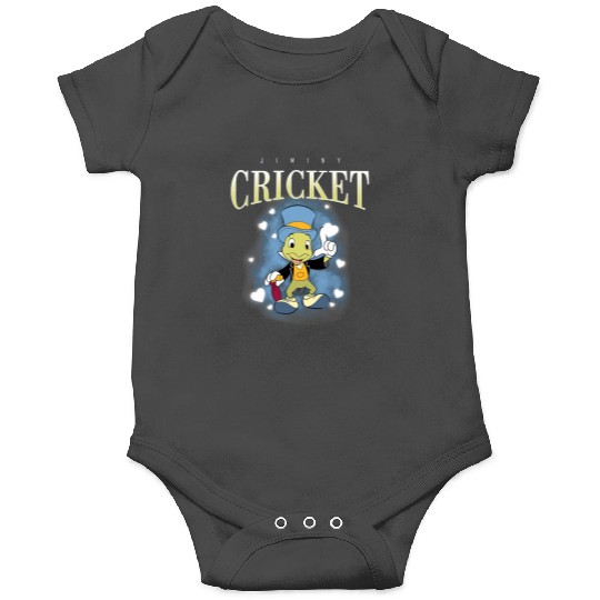 Retro Disney Jiminy Cricket 90s Portrait Onesies, Disney Pinocchio