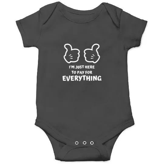Discover I'm Just Here to Pay For Everything Mickey Gloves Dad Grandpa Boyfriend, Disney Dad Onesies