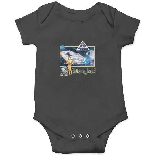 Retro Disneyland Star Tours Throwback Onesies, Star Wars World Tour Onesies, Disneyworld Star Wars Onesies