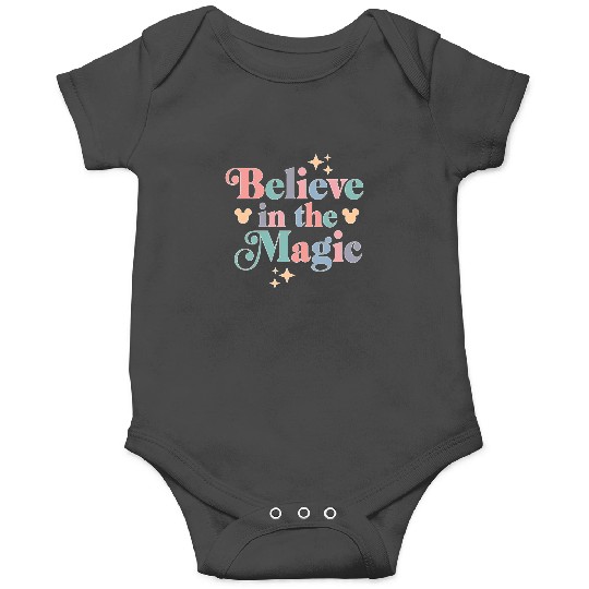 Disney Believe In The Magic Onesies, Magic Kingdom Onesies, Disney Onesies