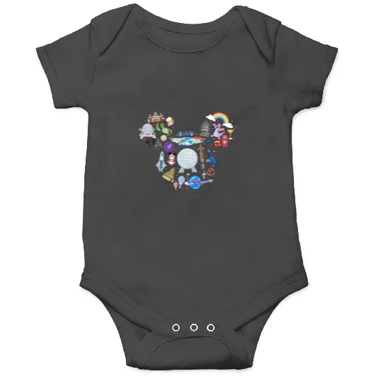 Disney Epcot Onesies, World Traveler Onesies, Disney Family Matching Onesies