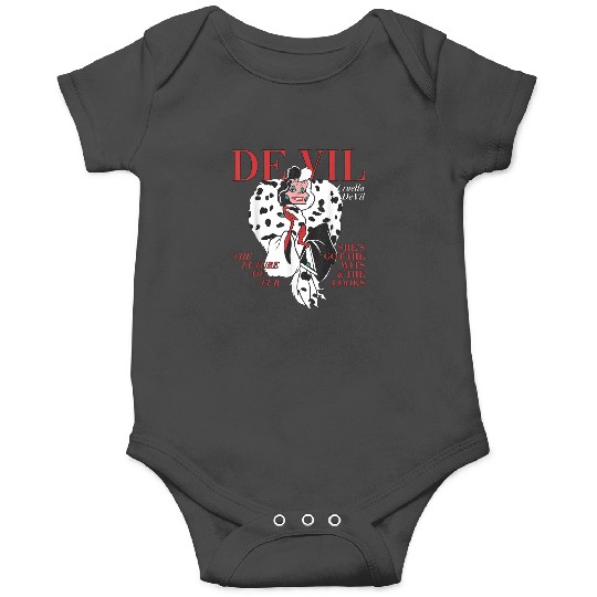 Disney Villains Cruella De Vil Magazine Cover Onesies