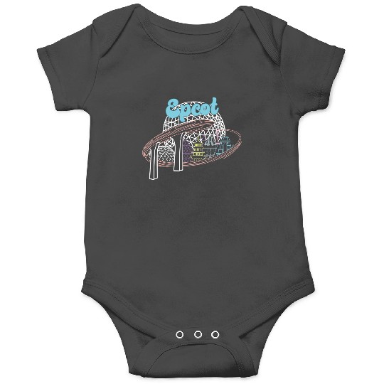 Epcot Countries Onesies, Monorail Onesies, Epcot Onesies, Colorful Disney Onesies