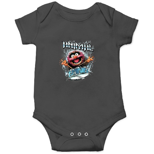 Disney The Muppets Animal Electrifying Epic Drumroll Poster Onesies