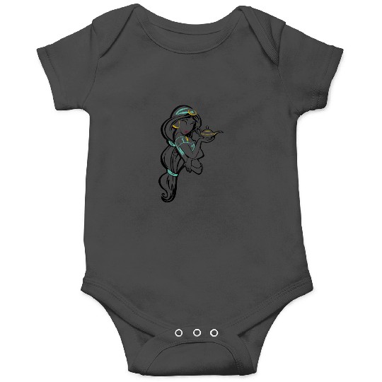 Disney Aladdin Jasmine Sketch Onesies