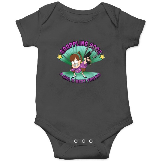 Disneyss Gravity Falls Mabel Pines Grappling Hook Logo Onesies