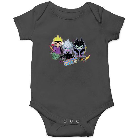 Disneyss Villains Chibi Dont Call Us Cute Onesies