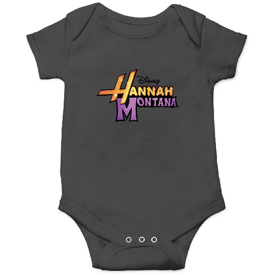 Disneyss Hannah Montana Logo Onesies