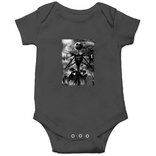 Disney The Nightmare Before Christmas Jack In Graveyard Onesies