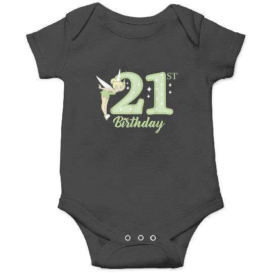 Disneyss Peter Pan 21st Birthday Tinkerbell Portrait Onesies