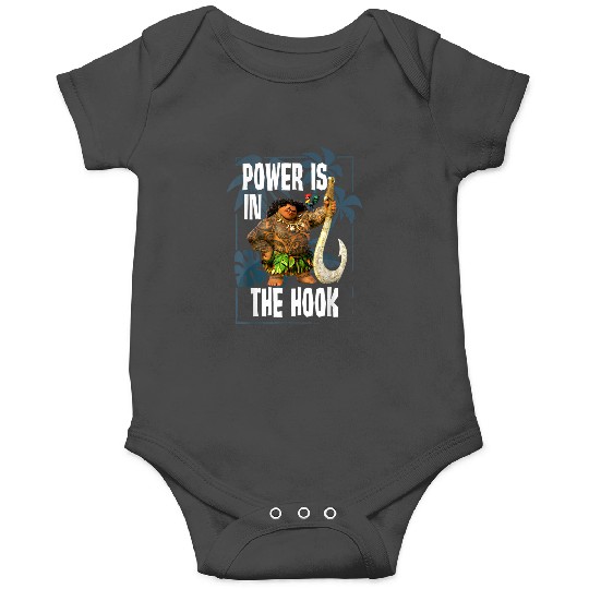 Disneyss Moana Maui Power Is In The Hook Portrait Onesies