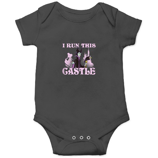 Disney Sleeping Beauty Aurora Maleficent I Run This Castle Onesies