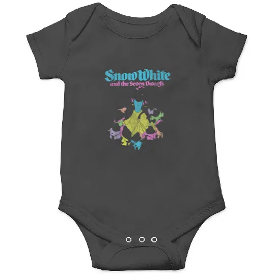 Disneyss Snow White And The Seven Dwarfs Outline Onesies