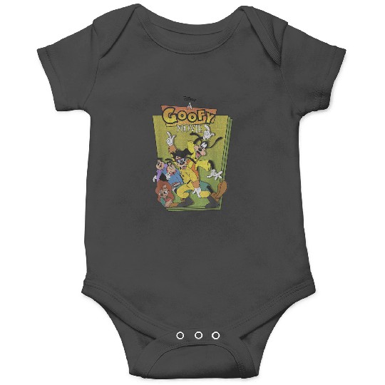 Disneyss A Goofy Movie Max Powerline Dance Logo Onesies