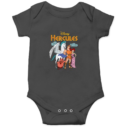 Disneyss Hercules Classic Hero Group Shot Vintages Poster Onesies