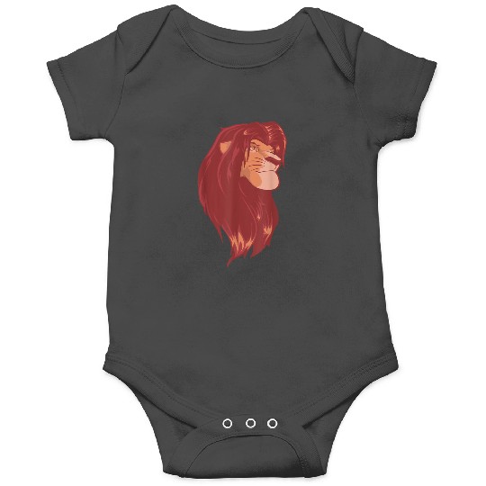 Disneyss Lion King Simba Pastel Artsy Portrait Onesies