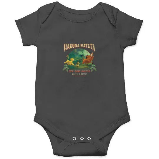 Disney Lion King Hakuna Matata Motto Simba Timon Onesies