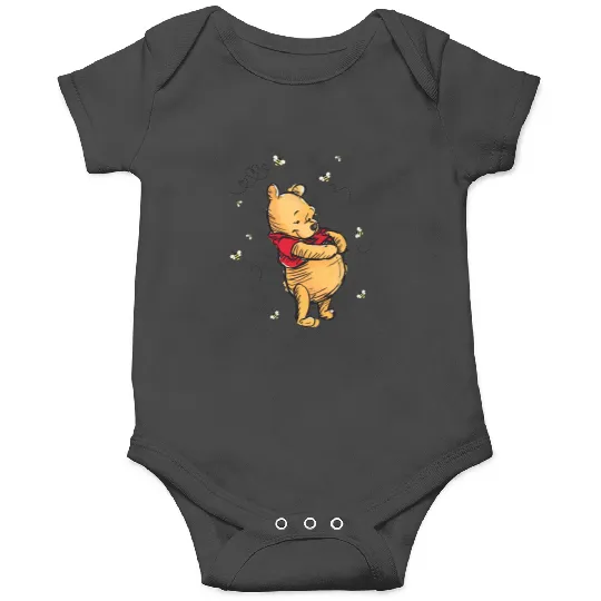 Discover Disney Winnie the Pooh Onesies, Pooh Bear with Bee Onesies