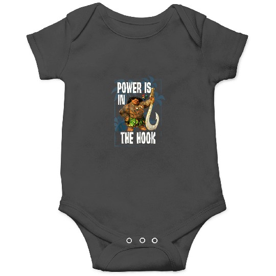 Disney Moana Maui Power Is In The Hook Portrait Onesies
