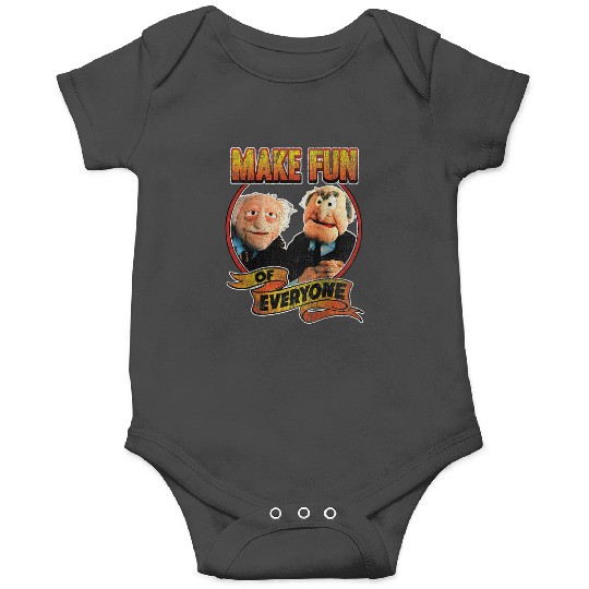 Disneyss The Muppets Make Fun Of Statler Waldorf Vintages shots Onesies
