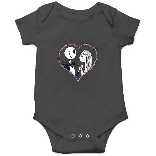 Disney The Nightmare Before Christmas Jack Sally Heart Onesies