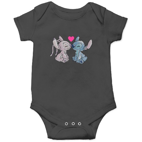 Disneyss Lilo Stitch Valentine's Day Stitch Angel Couple Onesies