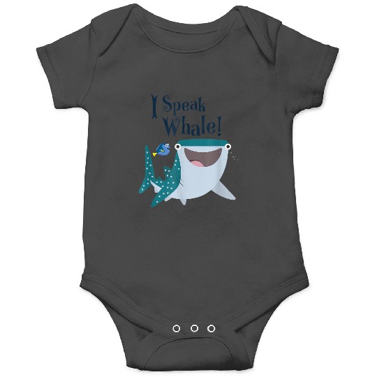 Disneyss Pixars Finding Dory Destiny Dory I Speak Whale Logo Onesies