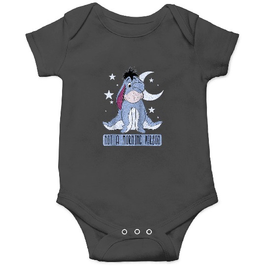 Disney Winnie The Pooh Eeyore Not A Morning Person Raglan Baseball Tee Onesies